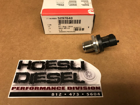 Rail Pressure Sensor, Cummins 2007.5-12